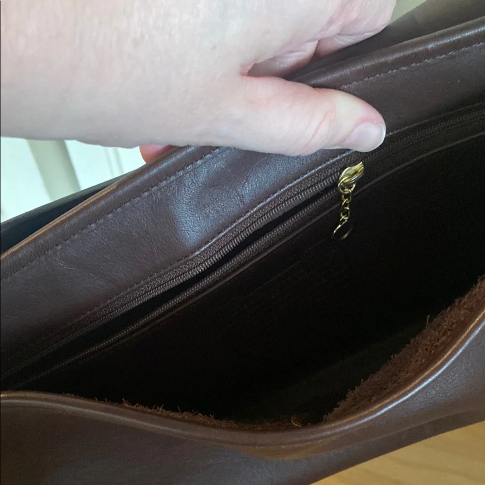 Coach Dark Brown Shoulder Bag - Picture 7 of 12